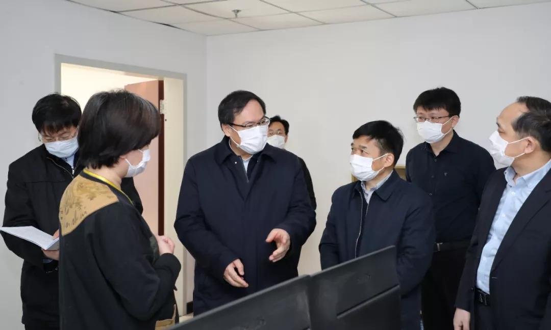 楊金成到七院、七一四所檢查指導疫情防控和復工復產工作